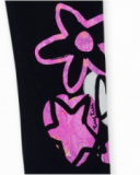 Legging noir en maille fille Big Hugs Legging noir en maille fille Big Hugs