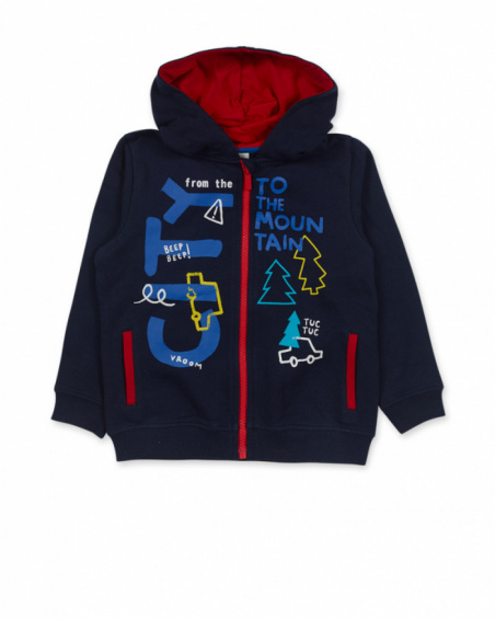 Veste polaire bleue pour garçon Road to Adventure Veste polaire bleue pour garçon Road to Adventure