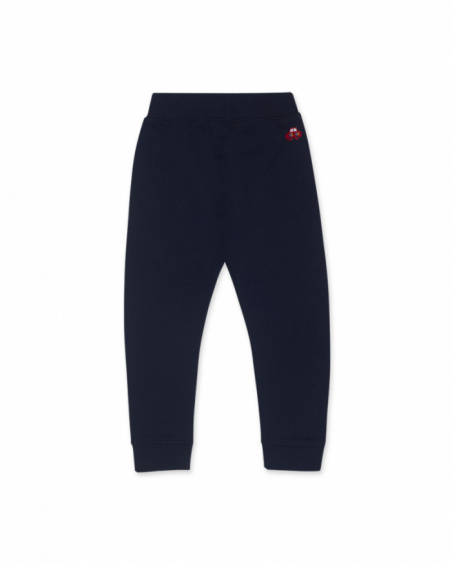 Pantalon molleton Road to Adventure bleu garçon Pantalon molleton Road to Adventure bleu garçon