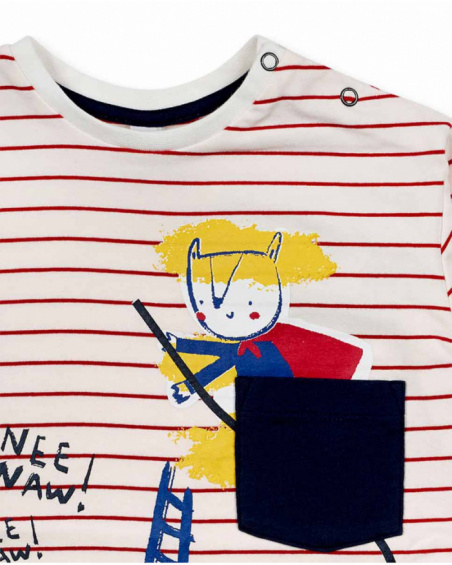 T-shirt jersey blanc enfant Road to Adventure T-shirt jersey blanc enfant Road to Adventure