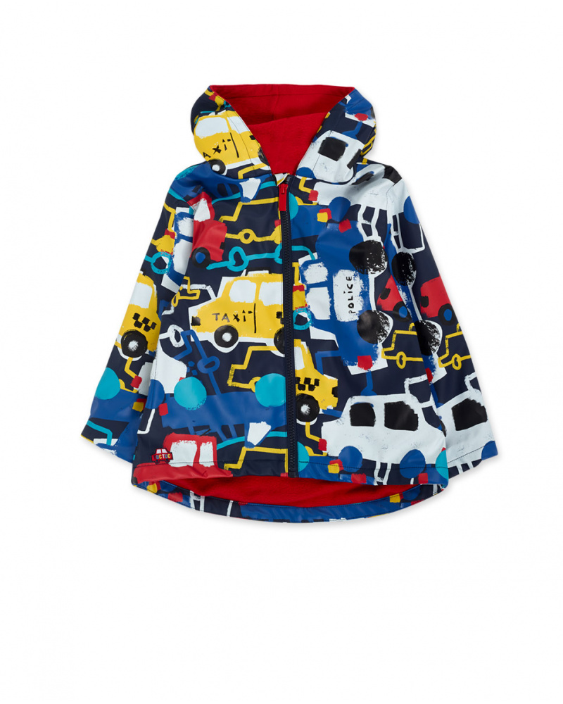 Trench bleu pour garçon Road to Adventure