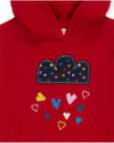 Robe en peluche rouge pour fille Road to Adventure Robe en peluche rouge pour fille Road to Adventure