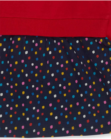 Robe en peluche rouge pour fille Road to Adventure Robe en peluche rouge pour fille Road to Adventure