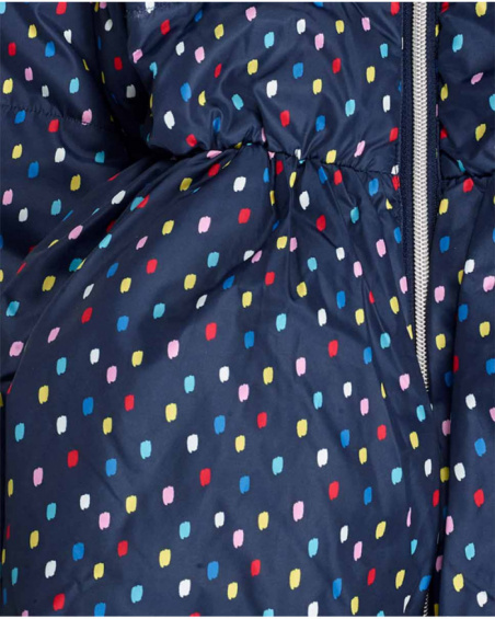 Parka matelassée fille Road to Adventure bleue Parka matelassée fille Road to Adventure bleue
