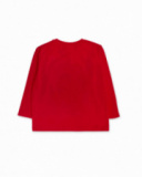 T-shirt en maille rouge pour filles Road to Adventure T-shirt en maille rouge pour filles Road to Adventure