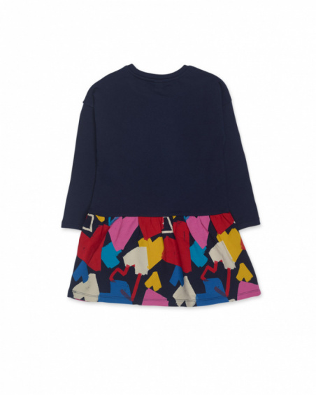 Robe en peluche bleue pour filles Road to Adventure Robe en peluche bleue pour filles Road to Adventure