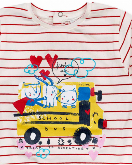 T-shirt jersey blanc fille Road to Adventure T-shirt jersey blanc fille Road to Adventure