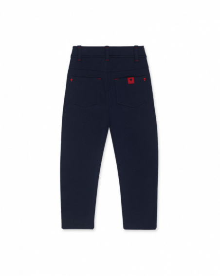 Legging bleu en maille pour fille Road to Adventure Legging bleu en maille pour fille Road to Adventure