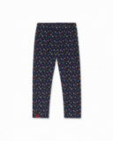 Legging bleu en maille pour fille collection Road to Adventure Legging bleu en maille pour fille collection Road to Adventure