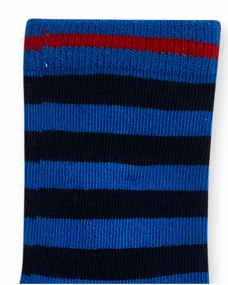 Lot de 2 chaussettes bleues garçon Road to Adventure Lot de 2 chaussettes bleues garçon Road to Adventure