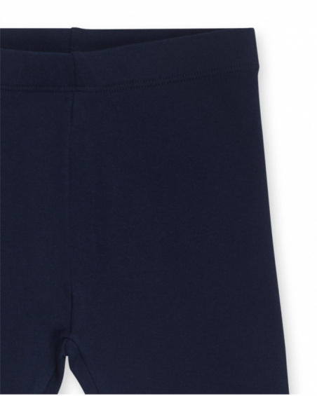 Legging fille bleu peluche Road to Adventure Legging fille bleu peluche Road to Adventure