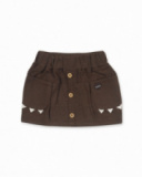 Jupe en maille marron pour fille My Troop Jupe en maille marron pour fille My Troop