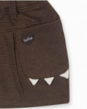 Jupe en maille marron pour fille My Troop Jupe en maille marron pour fille My Troop