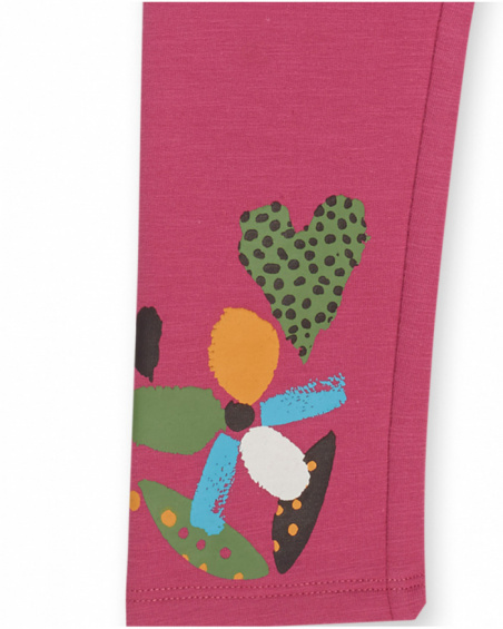 Legging peluche rose fille My Troop Legging peluche rose fille My Troop