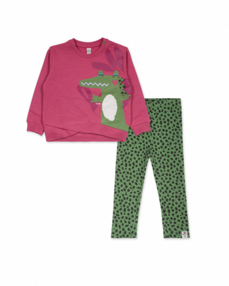 Ensemble peluche rose fille My Troop Ensemble peluche rose fille My Troop