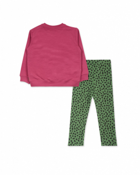 Ensemble peluche rose fille My Troop Ensemble peluche rose fille My Troop