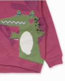 Sweat peluche rose fille My Troop Sweat peluche rose fille My Troop
