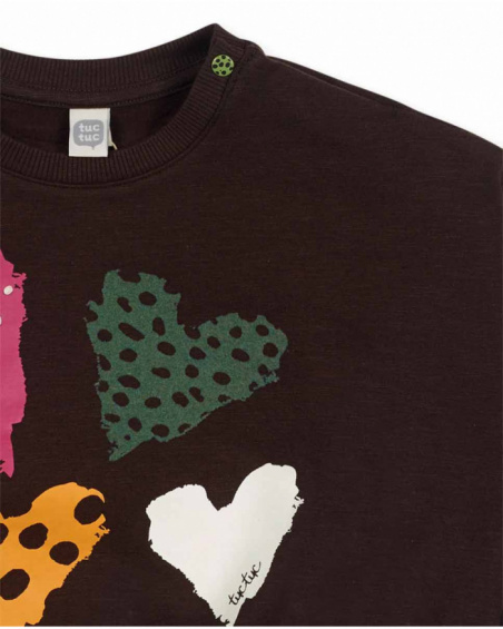 Ensemble peluche fille marron My Troop