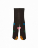 Collants marron fille My Troop Collants marron fille My Troop