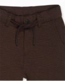 Pantalon en maille marron pour garçon My Troop Pantalon en maille marron pour garçon My Troop