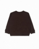 Sweat molleton marron pour garçon My Troop Sweat molleton marron pour garçon My Troop