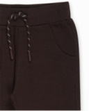Pantalon peluche garçon marron My Troop Pantalon peluche garçon marron My Troop