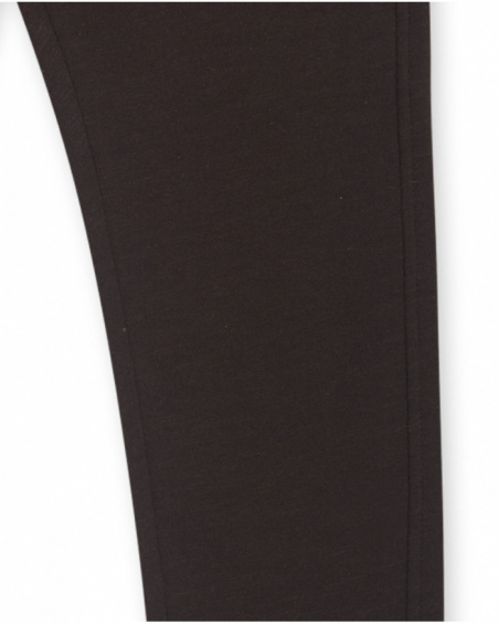 Pantalon peluche garçon marron My Troop Pantalon peluche garçon marron My Troop
