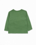 T-shirt vert en maille garçon My Troop T-shirt vert en maille garçon My Troop