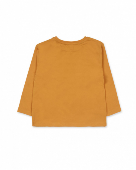 T-shirt jaune en maille pour fille My Troop T-shirt jaune en maille pour fille My Troop