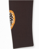 Legging en maille marron fille My Troop Legging en maille marron fille My Troop