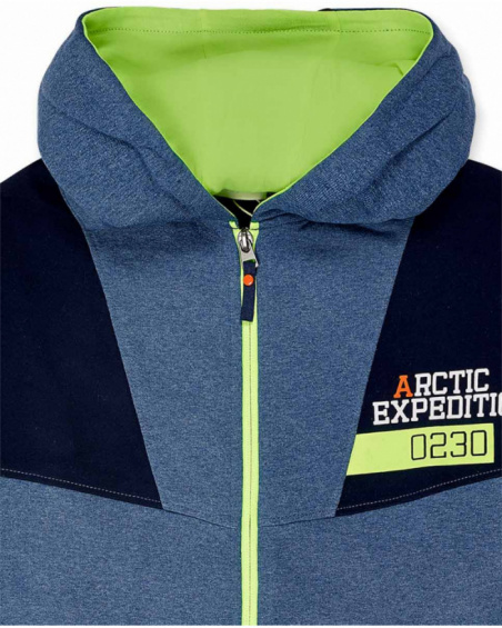 Ensemble peluche bleu pour garçon Ocean Mistery