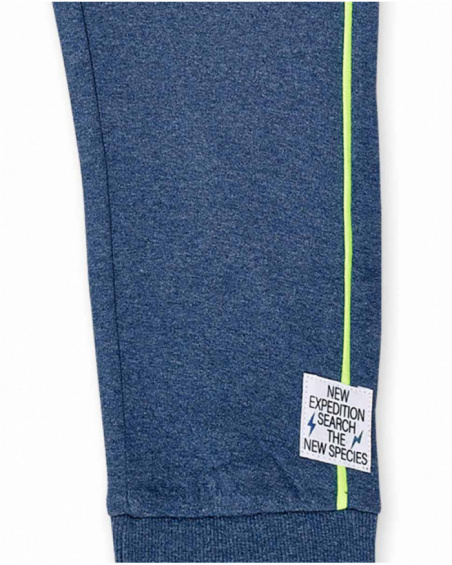 Ensemble peluche bleu pour garçon Ocean Mistery
