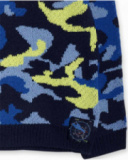 Pull bleu en maille pour garçon Ocean Mistery Pull bleu en maille pour garçon Ocean Mistery