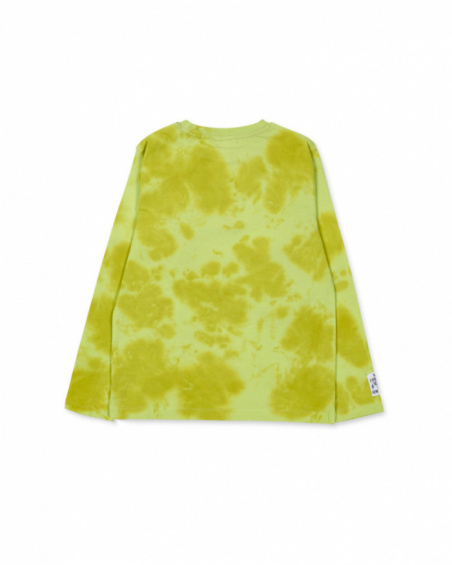 T-shirt en maille jaune pour garçon Ocean Mistery T-shirt en maille jaune pour garçon Ocean Mistery