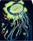 T-shirt jersey bleu vif pour garçon Ocean Mistery T-shirt jersey bleu vif pour garçon Ocean Mistery
