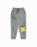 Pantalon molleton gris pour garçon The New Artists Pantalon molleton gris pour garçon The New Artists