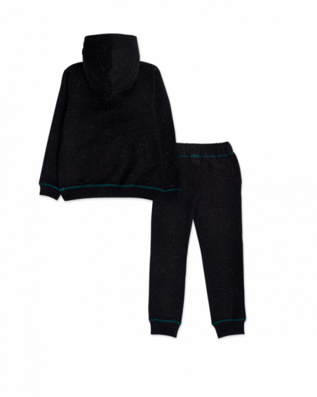 Ensemble polaire noir garçon New Era