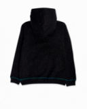 Sweat noir en molleton pour garçon New Era Sweat noir en molleton pour garçon New Era