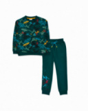 Ensemble molleton vert garçon New Era Ensemble molleton vert garçon New Era