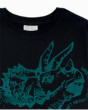 T-shirt noir en maille pour garçon New Era T-shirt noir en maille pour garçon New Era