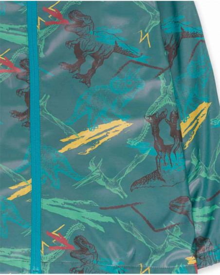 Trench vert pour garçon New Era Trench vert pour garçon New Era