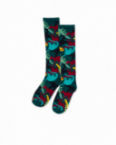 Chaussettes vertes à motifs pour garçon New Era Chaussettes vertes à motifs pour garçon New Era