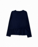 T-shirt en maille bleu pour fille Fav Things T-shirt en maille bleu pour fille Fav Things