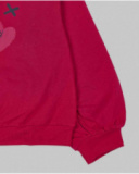 Sweat peluche fuchsia pour fille Fav Things Sweat peluche fuchsia pour fille Fav Things