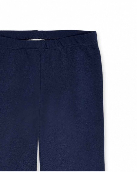 Legging en maille bleu pour fille Fav Things Legging en maille bleu pour fille Fav Things