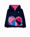 Veste en peluche bleue pour fille Fav Things Veste en peluche bleue pour fille Fav Things