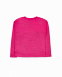 T-shirt en maille rose pour fille Fav Things T-shirt en maille rose pour fille Fav Things