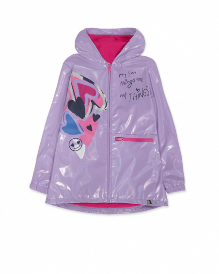 Trench lilas pour fille Fav Things Trench lilas pour fille Fav Things