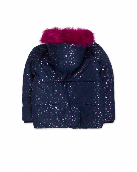 Parka matelassée bleue pour fille Fav Things