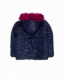 Parka matelassée bleue pour fille Fav Things Parka matelassée bleue pour fille Fav Things